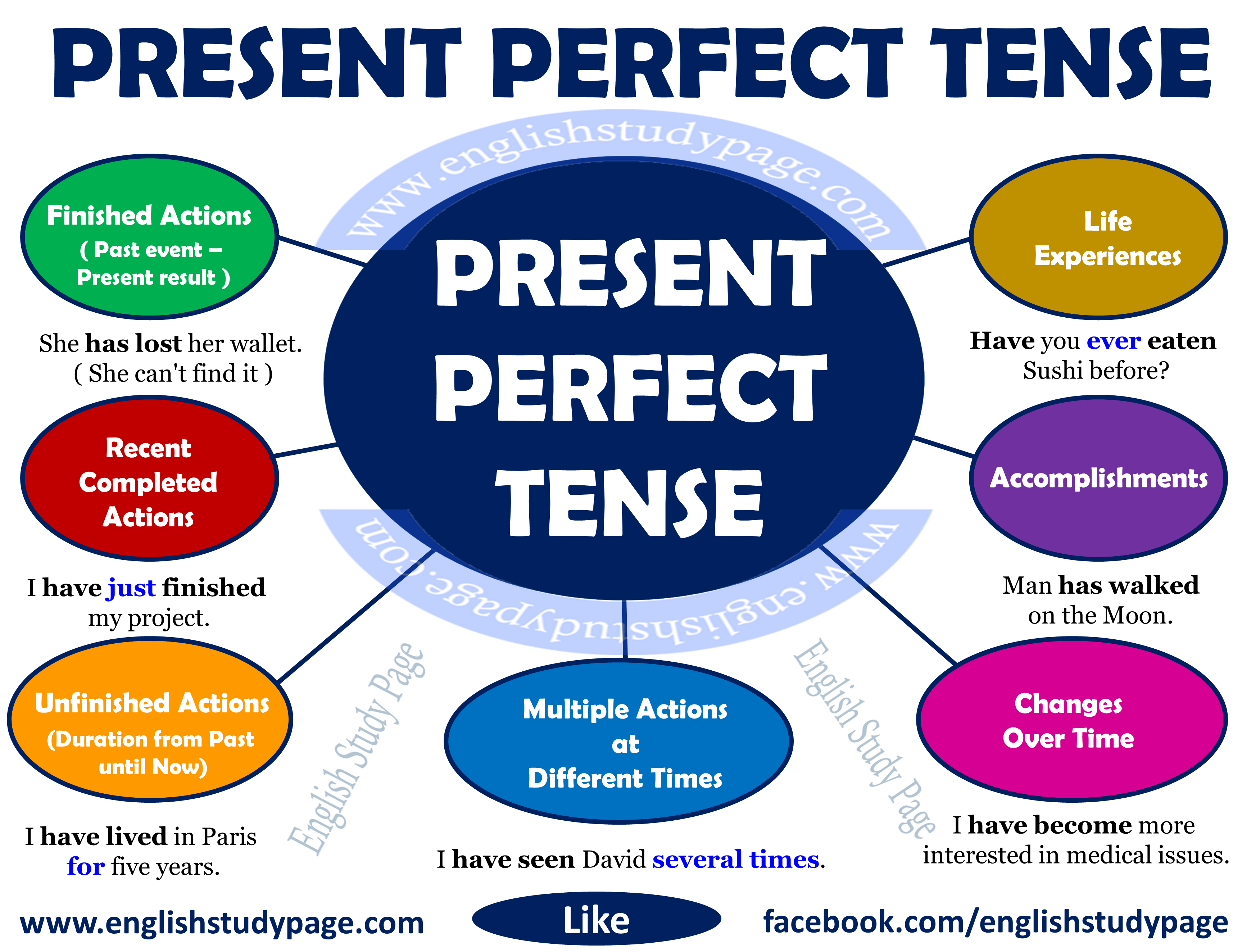 Resultado de imagen de present perfect