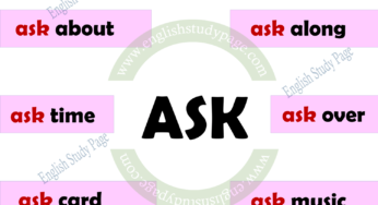 Collocations With ASK in English