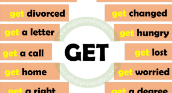 Collocations With GET in English