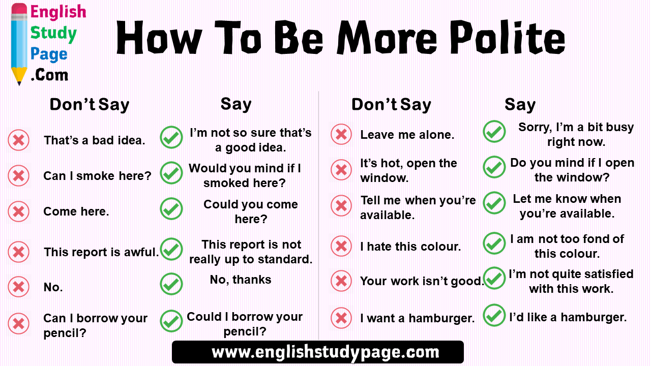 How To Be More Polite in English Speaking