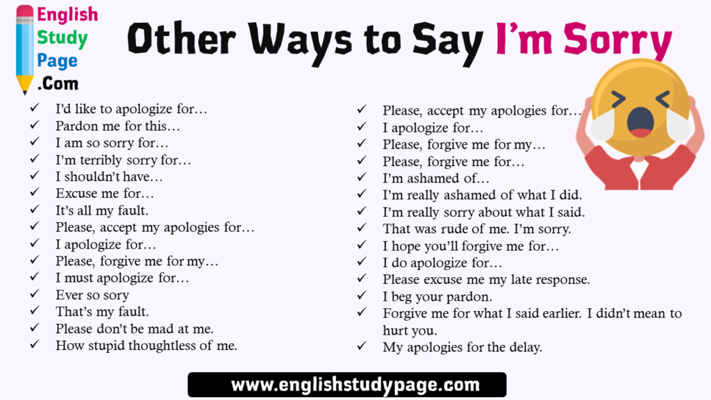 other-ways-to-say-i-m-sorry-vocabulary-home