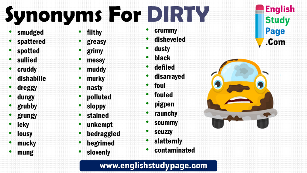 42-synonyms-for-dirty-in-english-english-study-page