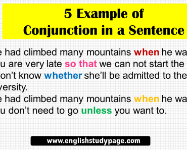 Contrast Conjunctions and Example Sentences - English Study Page