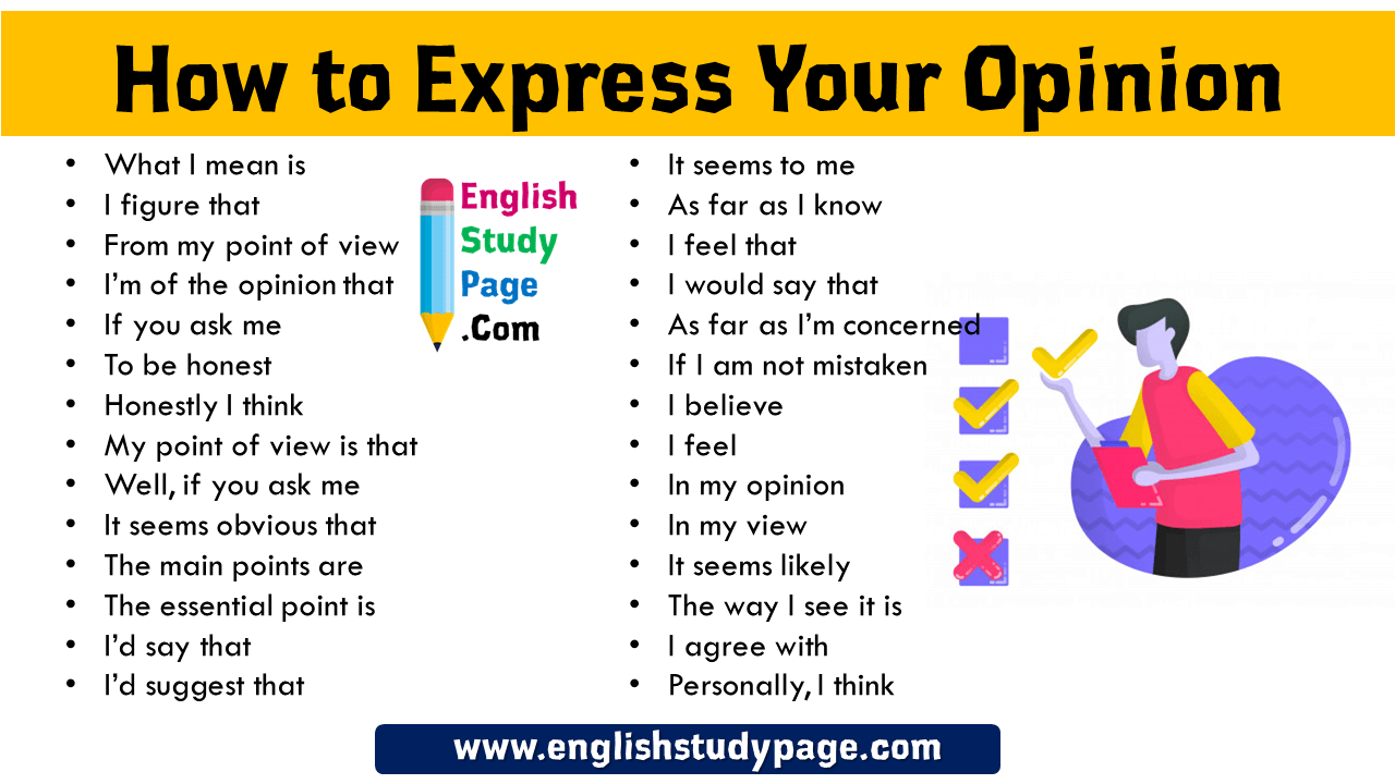 express your opinion essay
