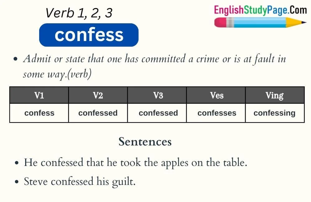 confess-verb-1-2-3-past-and-past-participle-form-tense-of-confess-v1