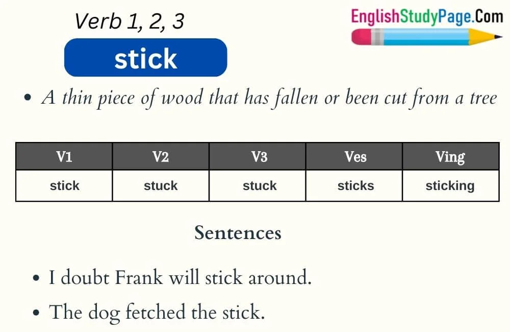 stick-verb-1-2-3-past-and-past-participle-form-tense-of-stick-v1-v2-v3