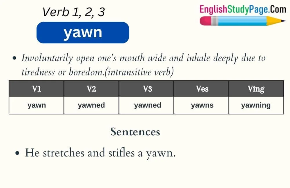 yawn-verb-1-2-3-past-and-past-participle-form-tense-of-yawn-v1-v2-v3